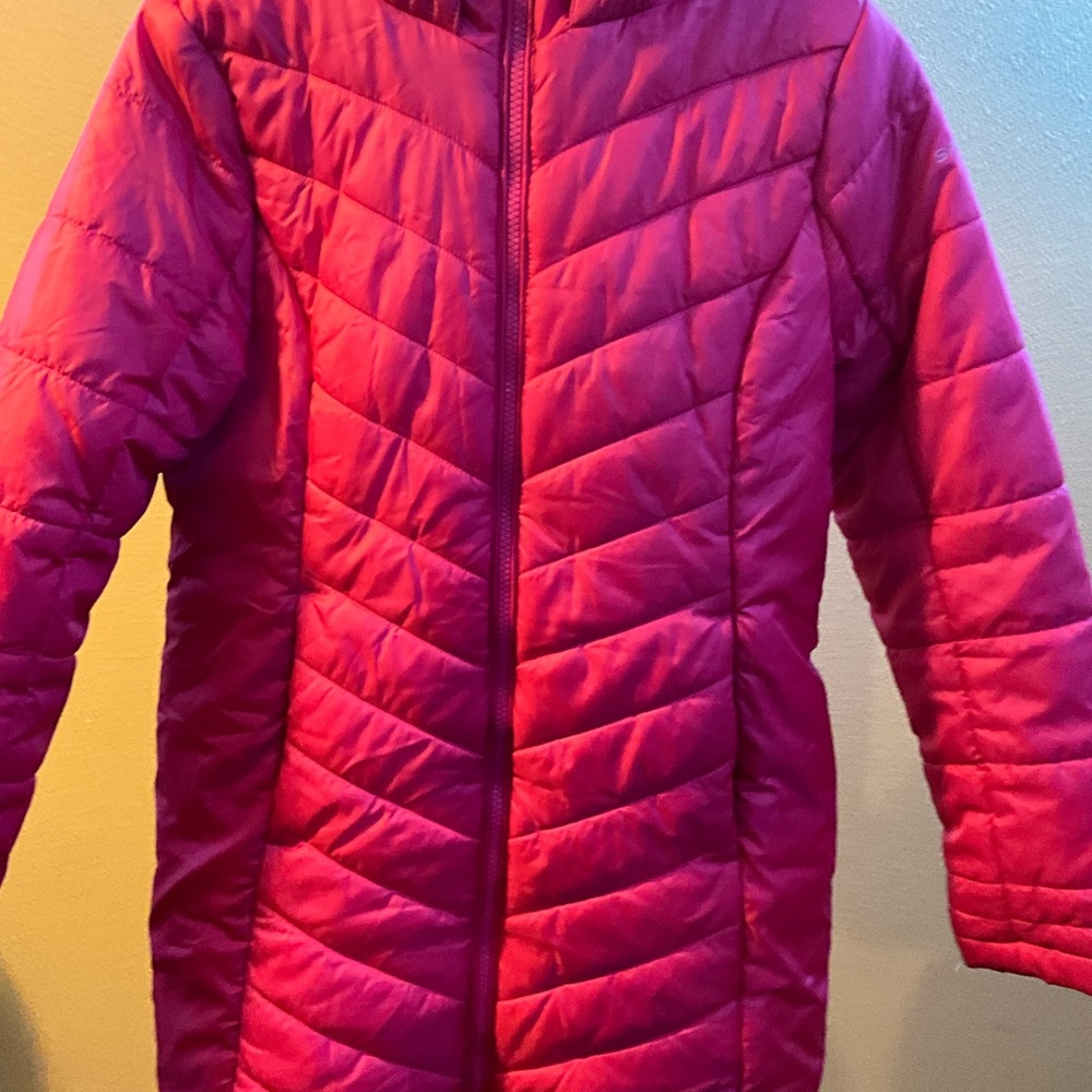 Spyder Hot Pink Puffer Coat Girls